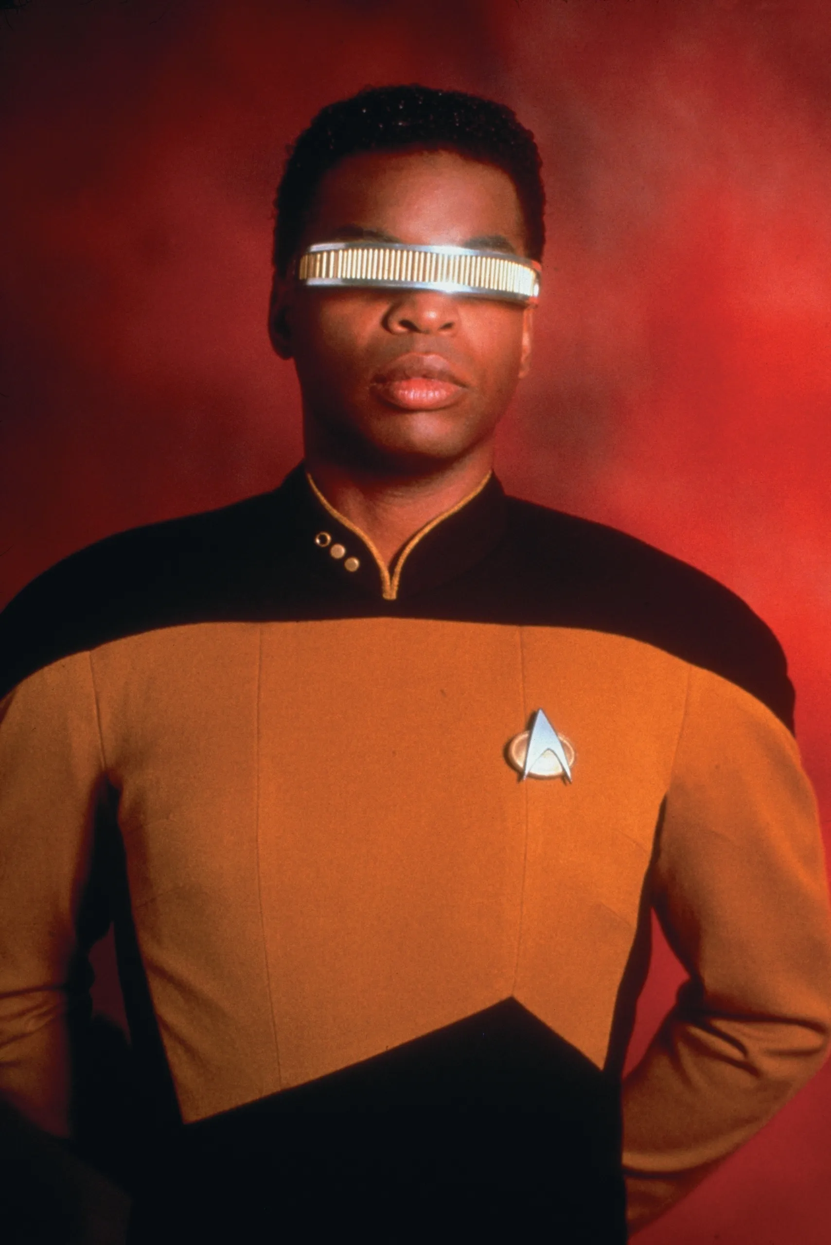 Lt Commander Geordi La Forge star trek