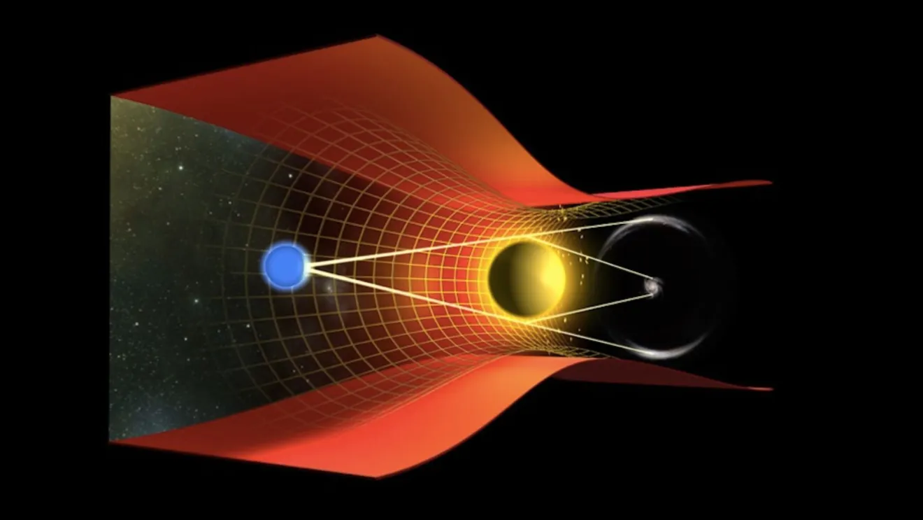 corbure de lespace temps