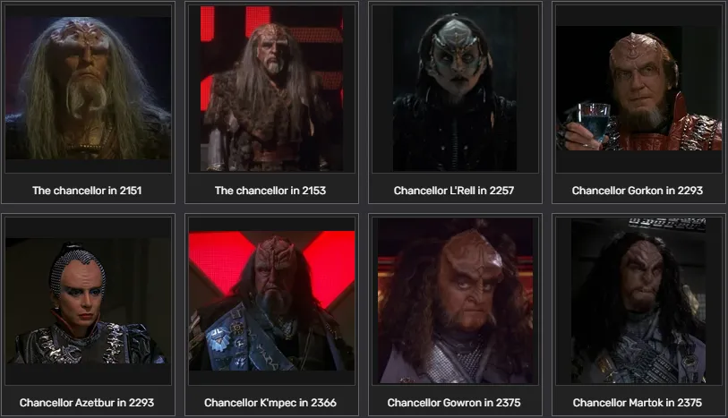 Chancellors klingons