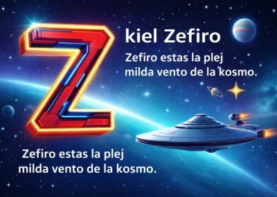z image Zefiro alfabeto